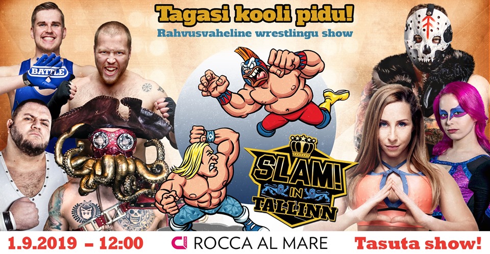 1. septembril toimub kogu perele maailmatasemel pro wrestlingu show Rocca al Mares