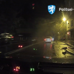 Video! Eelmisel nädalal kasutasid politseinikud peatumismärguannet eiranud sõiduki peatamiseks tulirelva ja sõiduk süttis põlema