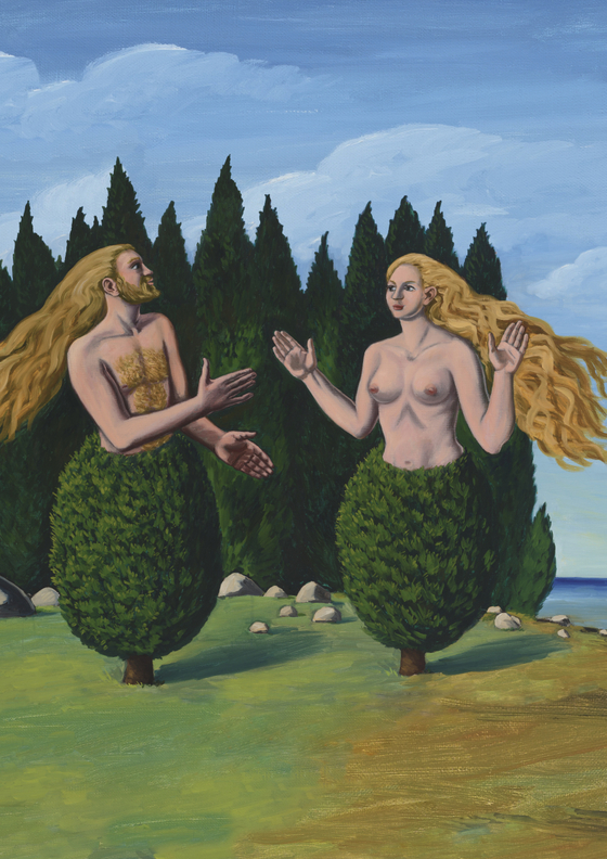 Lembit Sarapuu. Keskustelu. 1989–1990. Eesti Kunstimuuseum