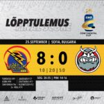 Tartu Välk 494 lõpetas IIHF Continental Cupi turniiri Sofias 8:0 võiduga Islandi meisterklubi üle
