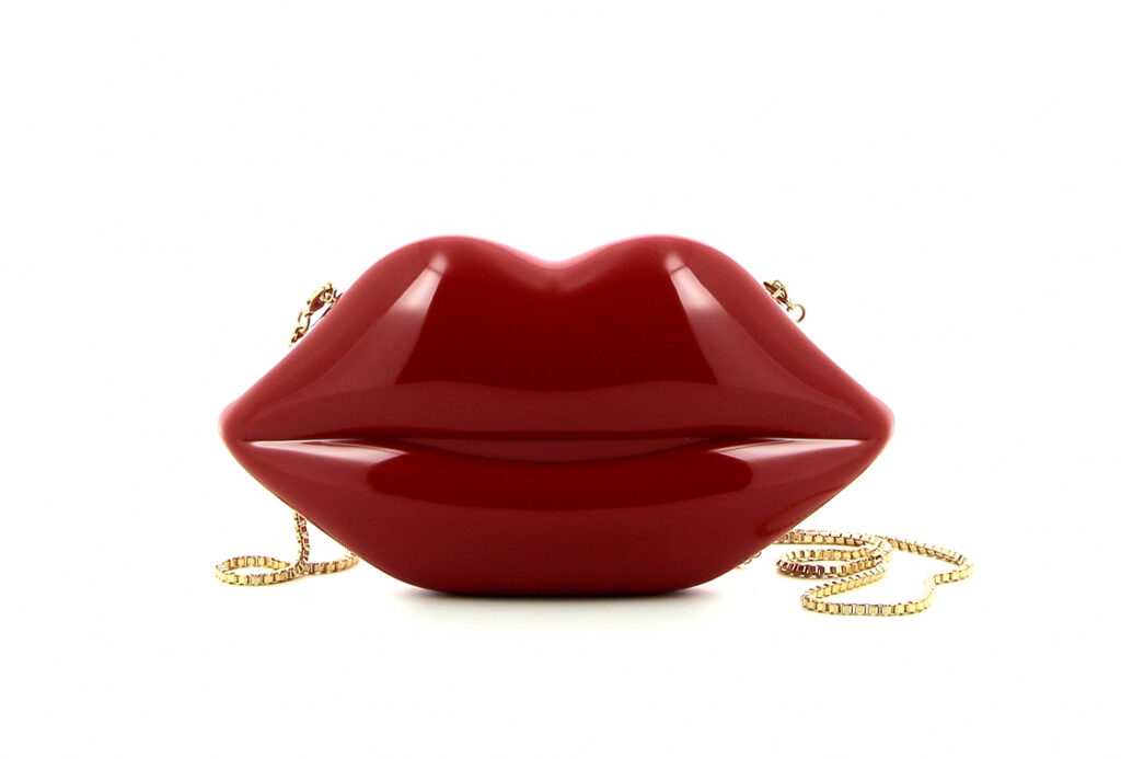 Klassikaline ridikül Punased Huuled. Lulu Guinness. 1994. Itaalia. Foto: Günther Fulterer (Itaalia)