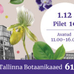 1. detsembril saab Tallinna Botaanikaaed 61-aastaseks!