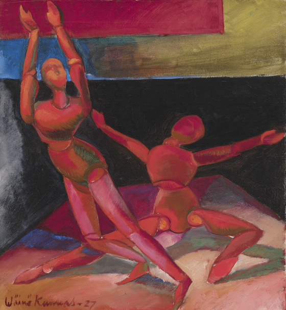 Väinö Kunnas. Punane tants. 1927. Õli. Eesti Kunstimuuseum.