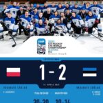 Eesti U18 noortekoondis alistas Poola 2:1 ning jäi MM-i I divisjoni B-gruppi püsima 