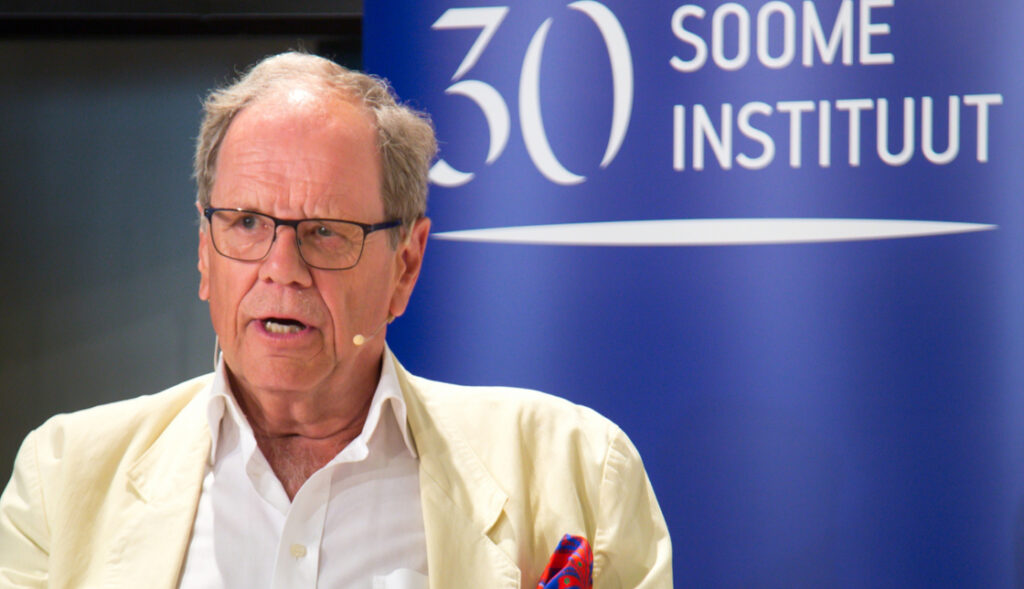 Ajaloolane Seppo Zetterberg. Peeter Langovits