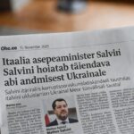 Itaalia asepeaminister Salvini hoiatab täiendava abi andmisest Ukrainale korruptsiooniskandaali taustal